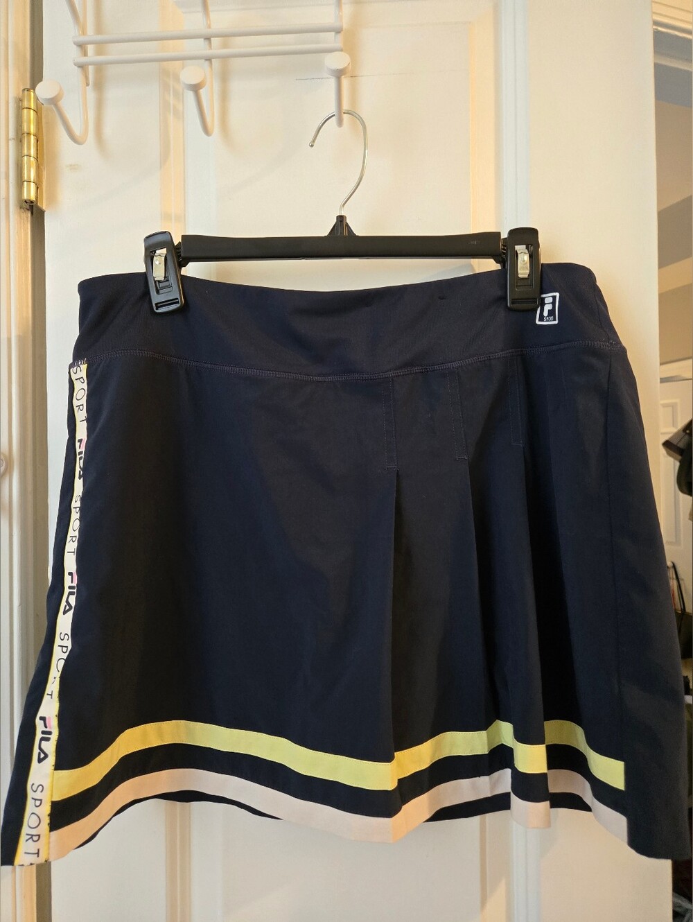 Fila Navy And Green Tennis Skort